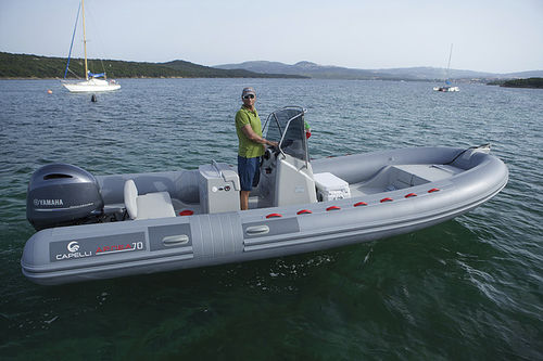 Gommone fuoribordo - APNEA 70 - Capelli - semirigido / con console centrale / open