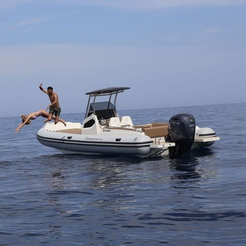 Gommone fuoribordo - TEMPEST 900  - Capelli - semirigido / con console centrale / open