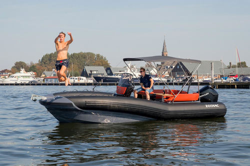 Gommone fuoribordo - N-ZO 680 - ZODIAC - semirigido / open / con console laterale