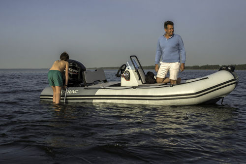 Gommone fuoribordo - 4.2 - ZODIAC - semirigido / open / con console laterale