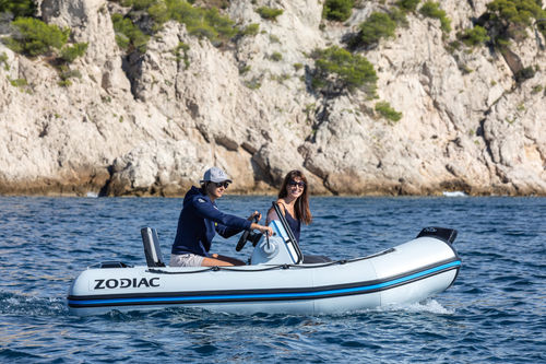 Gommone fuoribordo - eOPEN 3.1 - ZODIAC - elettrico / semirigido / open
