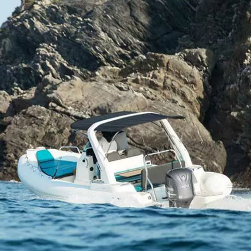 Gommone fuoribordo - MEDLINE 7.5 - ZODIAC - semirigido / con console centrale / open