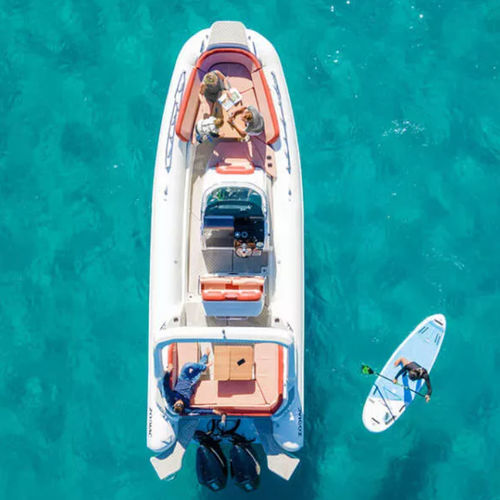 Gommone fuoribordo - MEDLINE 9 - ZODIAC - bimotore / semirigido / open