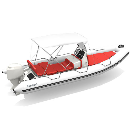 Gommone fuoribordo - Sunrider 700 - Bombard - semirigido / con console centrale / open