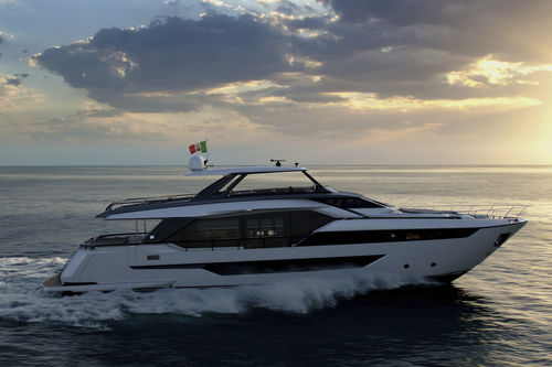 Motor-yacht da crociera - 940 - Ferretti Yachts - con fly / V-drive