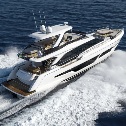 Mega-yacht da crociera - 670 - Ferretti Yachts - con fly / con 3 cabine