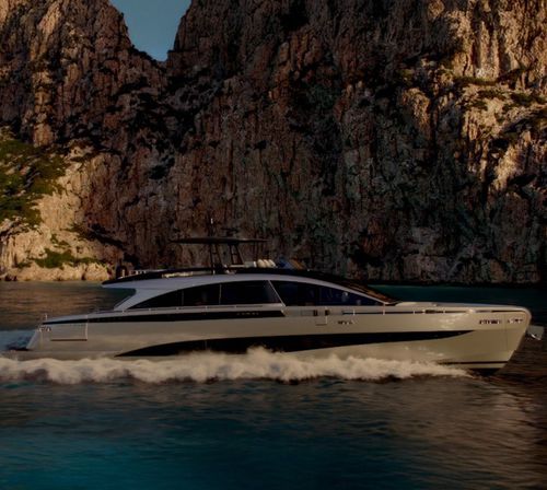 Motor-yacht da crociera - GTX90 - Pershing - rapido / ad alta prestazione / hard-top