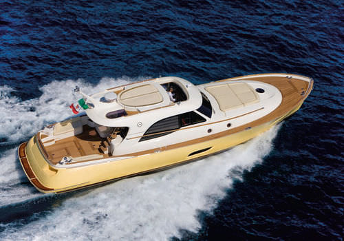 Motor-yacht rapido - DOLPHIN 54' - Mochi Craft - lobster / con fly / con 3 cabine