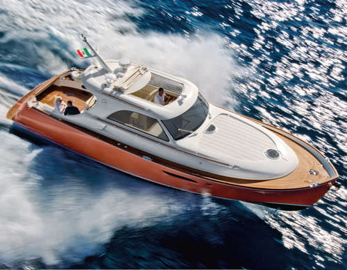 Cabinato entrobordo - DOLPHIN 44’ - Mochi Craft - hard-top / sportivo / max. 12 persone
