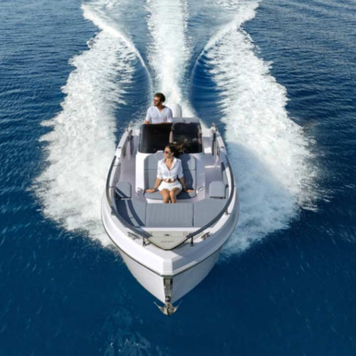Barca open fuoribordo - 255 SL - Ranieri International - con console centrale / sportiva / max. 8 persone