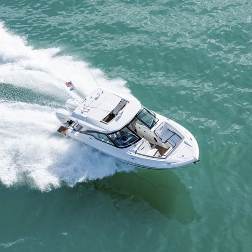 Cabinato fuoribordo - 34LX - Tiara Yachts - bimotore / hard-top / con dual console