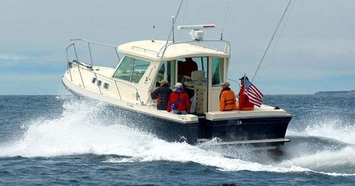 Cabinato entrobordo - 31 TOURNAMENT EXPRESS - Albin Marine - diesel / con cabina di pilotaggio / da pesca sportiva