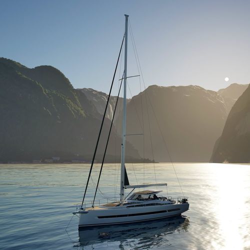 Sailing-yacht da crociera - AMEL 50.2 - Chantiers Amel - con 3 cabine / con pozzetto centrale / con cutter