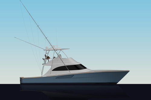 Motor-yacht da pesca sportiva - 50 BF - Viking Yachts - offshore / convertibile / con fly
