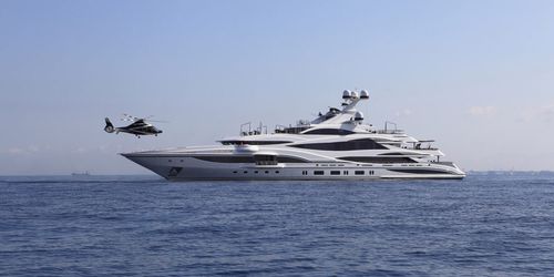 Mega-yacht da crociera - LIONHEART - Benetti - con cabina di pilotaggio / con eliporto / su misura