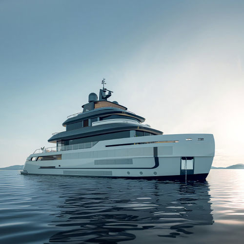Super-yacht da crociera - B.Yond 40M - Benetti - raised pilothouse / ibrido / con 5 cabine