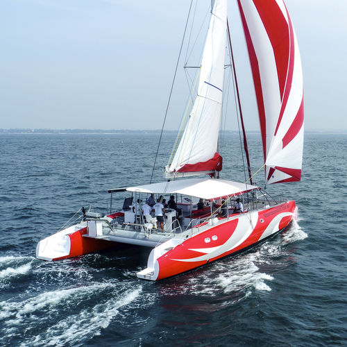 Sailing-yacht catamarano - 53' - Ocean Voyager - con poppa aperta / con deck saloon