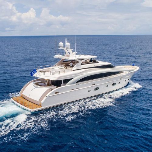 Super-yacht da crociera - RP110 - Horizon - con fly / raised pilothouse / con 7 cabine
