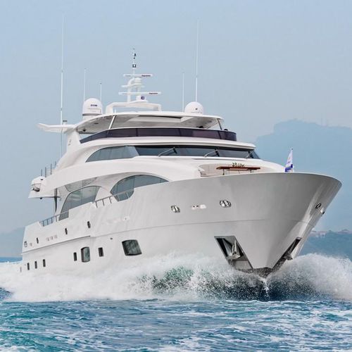 Super-yacht da crociera - RP120 - Horizon - con fly / raised pilothouse / con 5 cabine