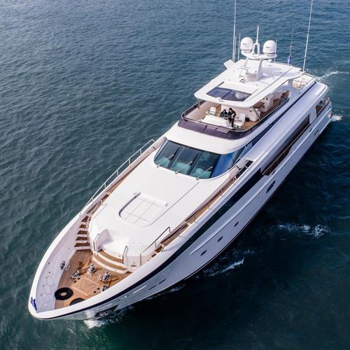 Super-yacht da crociera - CC110 ABACO - Horizon - con fly / raised pilothouse / con 4 cabine
