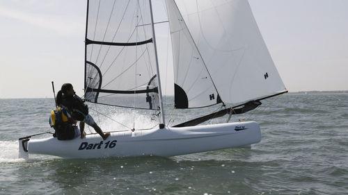 Catamarano sportivo da turismo - Laser Performance - singolo / in carbonio / Dart 16