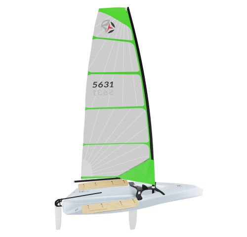 Deriva singola - PORTSTAR - Laser Performance - skiff / da regata / con trapezio doppio