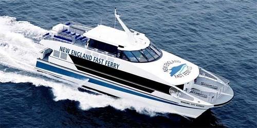 Traghetto passeggeri catamarano - 29 M - Derecktor - ad alta velocità