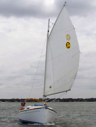 Barca a vela tradizionale - SUNDAY CAT - Com-Pac Yachts - con 1 cabina / cat boat