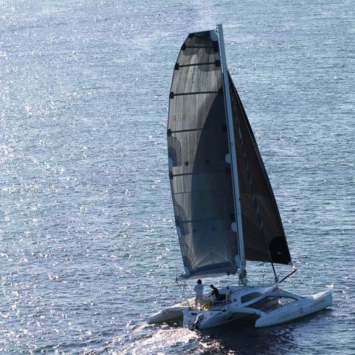 Trimarano - 37 - Corsair Marine International - da regata e crociera / con 2 cabine / con bompresso