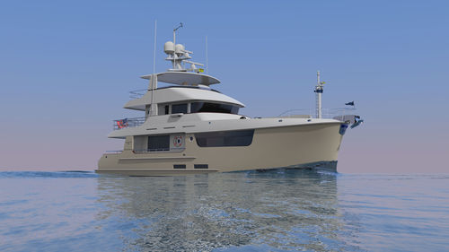 Motor-yacht da crociera - N71 - Nordhavn - con fly