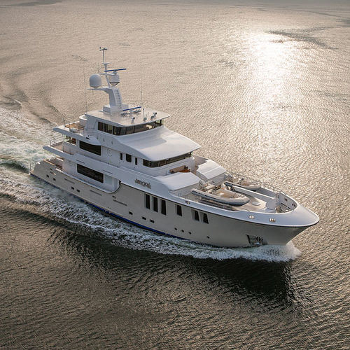 Super-yacht da crociera - 120 - Nordhavn - trawler / con fly chiuso / con scafo dislocante