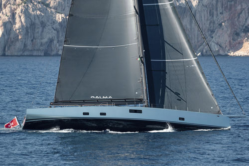 Sailing-superyacht di lusso da regata - wind110 - Wally - con 4 cabine / con poppa aperta / in carbonio