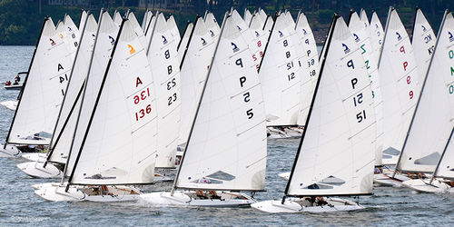 Barca a vela con chiglia da regata - C SCOW. - Melges - one-design / cat boat / trasportabile