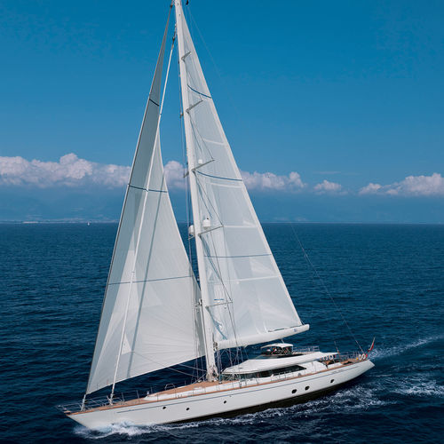 Sailing-superyacht di lusso da crociera - FIVEA - Perini Navi - con 4 cabine / con 8 cuccette / con fly