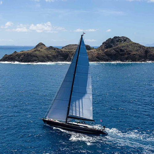 Sailing-superyacht di lusso da crociera rapida - PERSEUS III - Perini Navi - tradizionale / da regata / con 5 cabine
