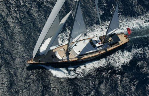 Sailing-superyacht di lusso da crociera - PAZ - Perini Navi - da crociera d'altura / con fly / in acciaio