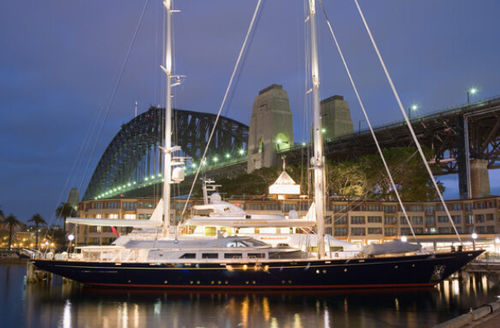 Sailing-superyacht di lusso da crociera - ANDROMEDA LA DEA - Perini Navi - da crociera d'altura / con 6 cabine / con 12 cuccette