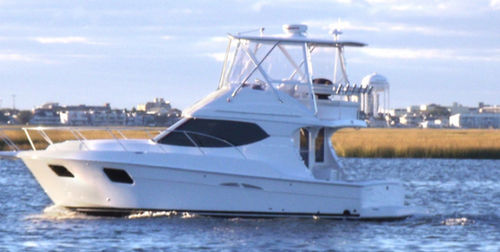 Cabinato entrobordo - 36  - Silverton - diesel / con fly / da pesca sportiva