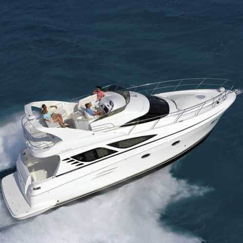 Cabinato IPS POD - 43 Bridge - Silverton - bimotore / con fly / sportivo