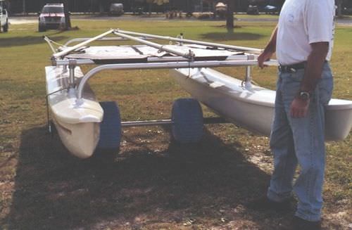 Carrello di varo - TIGER TRAX - American Sail - per multiscafo sportivo