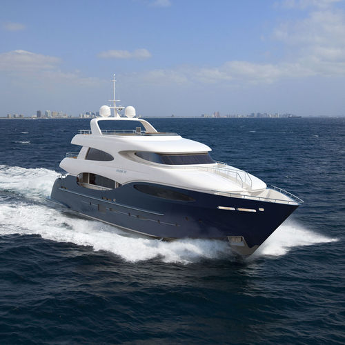 Super-yacht da crociera - 35 M - Vicem Yachts - raised pilothouse / con 7 cabine / con scafo planante