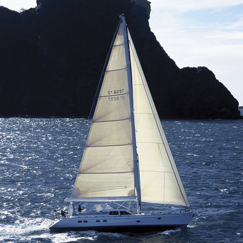 Sailing-yacht da crociera - CONCERTO - Warwick Yacht Design - con 3 cabine / con deck saloon / con pozzetto centrale