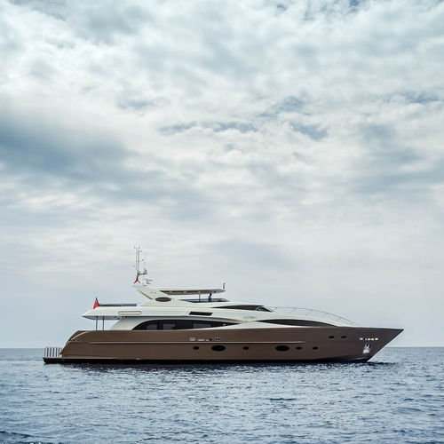Super-yacht da crociera - ALIYONI - Warwick Yacht Design - con fly / con scafo dislocante