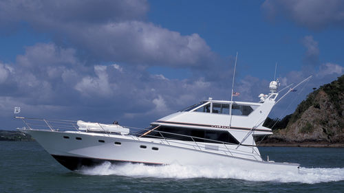Motor-yacht da pesca sportiva - MELRINI - Warwick Yacht Design - con fly chiuso / con scafo planante
