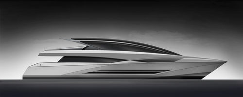 Super-yacht rapido - W 42 XT - Warwick Yacht Design - hard-top / con 5 cabine / dislocante