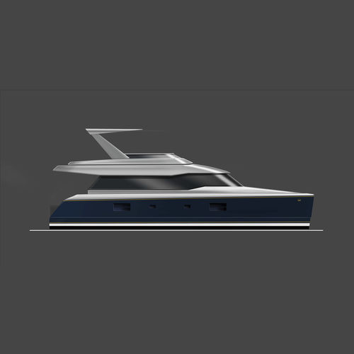 Motor-yacht catamarano - W 50 - Warwick Yacht Design - da crociera / con cabina di pilotaggio / con 4 cabine