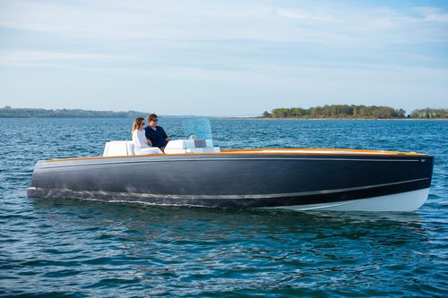 Tender per yacht entrobordo - DASHER  - Hinckley - elettrico / monomotore / con console centrale
