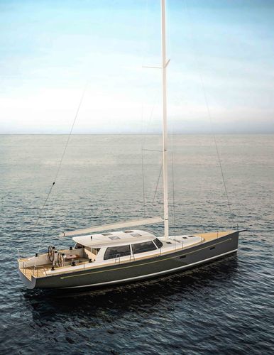 Sailing-yacht da crociera - SOU’WESTER 53 - Hinckley - con 2 cabine / con poppa aperta / con doppio timone a ruota