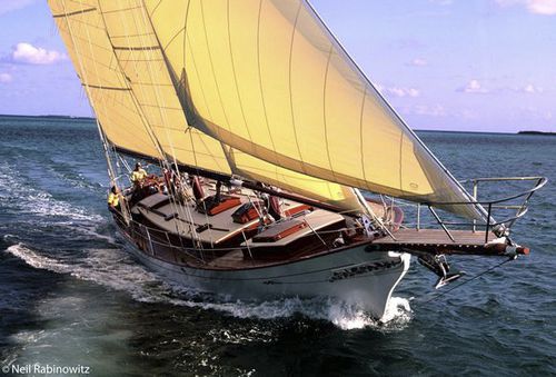 Sailing-yacht tradizionale - S/V MISTRAL - Legendary Yachts - con poppa aperta / goletta