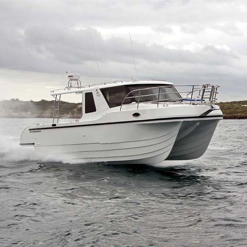 Cabinato catamarano - 9000 Kingfisher Express - LeisureCat - entrobordo / diesel / bimotore